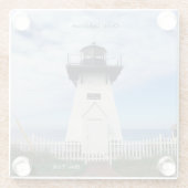 Olcott Lighthouse Untersetzer (Rückseite)