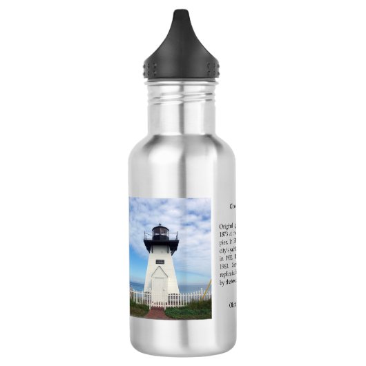 Olcott Lighthouse Wasserflasche (Links)