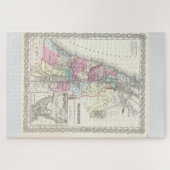 Old 1855 Historic State of Palestine Jerusalem Puzzle (Horizontal)