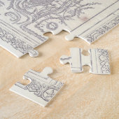 Old 1864 Historic State of Palestine Map Puzzle (Seite)