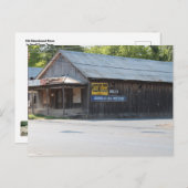 Old Abandoned Store Postcard Postkarte (Vorne/Hinten)