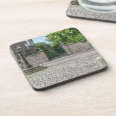 Old Aberdeen Mercat Cross View Untersetzer (Linke Seite)