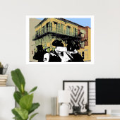 Old Absinth House Brass Band Poster (Heimbüro)