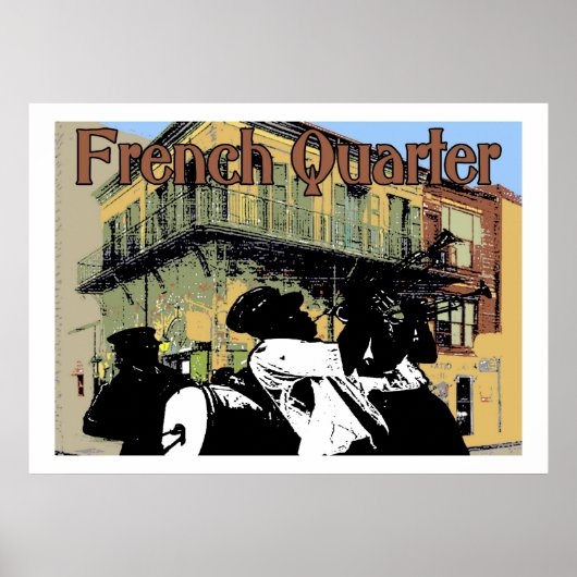 Old Absinthe House Brass Band, French Quarter, New Poster (Vorne)