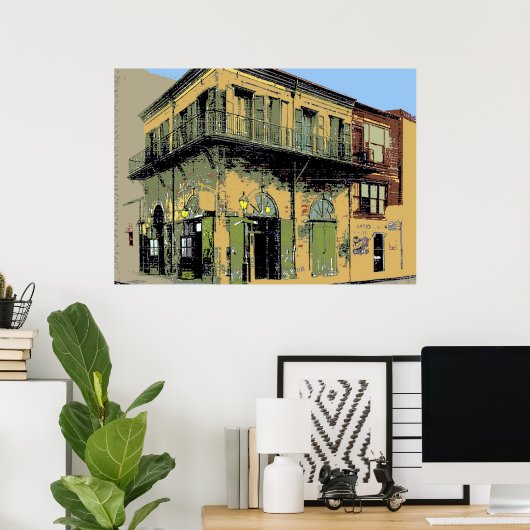 Old Absinthe House Poster (Heimbüro)