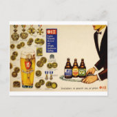 Old Advert Griechenland Fix Lager Beer Postkarte (Vorderseite)