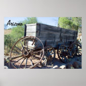 Old Arizona Wagon Poster (Vorne)