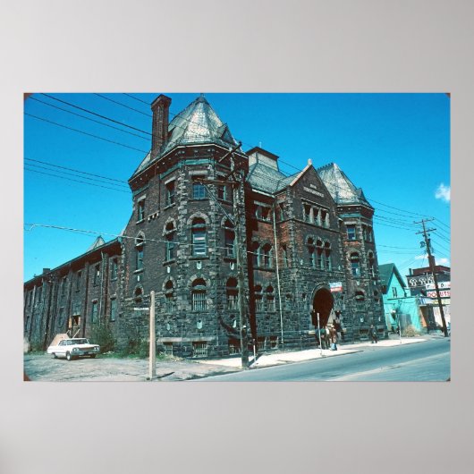 Old Armory Wilkes-Barre Pa. Poster (Vorne)