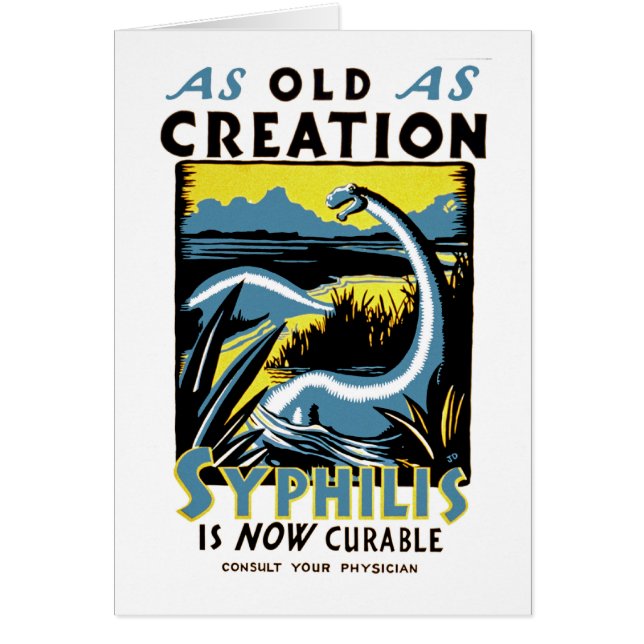 Old As Creation ~ Syphilis ist jetzt heilbar (Vorne)
