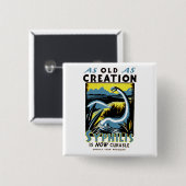 Old As Creation ~ Syphilis ist jetzt heilbar Button (Vorne & Hinten)