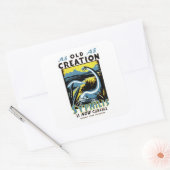 Old As Creation ~ Syphilis ist jetzt heilbar Quadratischer Aufkleber (Umschlag)