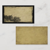 Old Auto Prim Business Cards Visitenkarte (Vorne/Hinten)