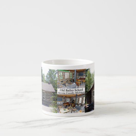 Old Bailey Schoolhouse 4 pici Espresso Tasse (Vorderseite)
