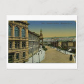 Old Baku - realnoye uchilishe - Narxoz Postkarte (Vorderseite)