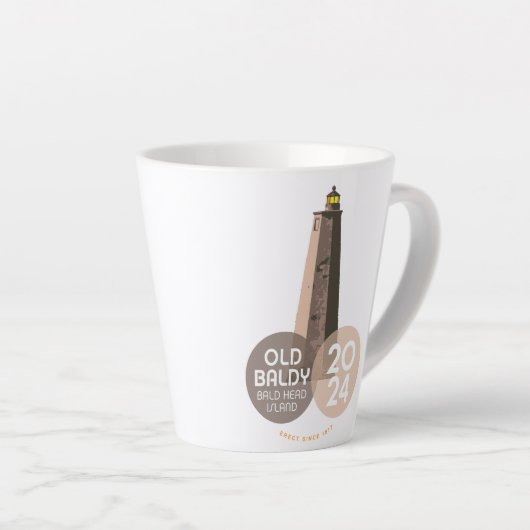 Old Baldy Latte Tasse (Rechte Ecke)