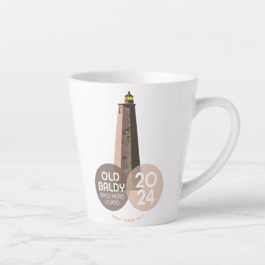 Old Baldy Latte Tasse (Rechts)