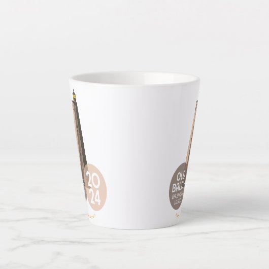 Old Baldy Latte Tasse (Vorderseite)