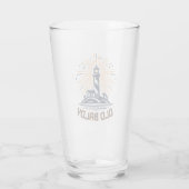 Old Baldy Lighthouse Sunrise Glas (Rückseite)