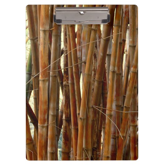 Old Bamboo Clipboard Klemmbrett (Vorderseite)