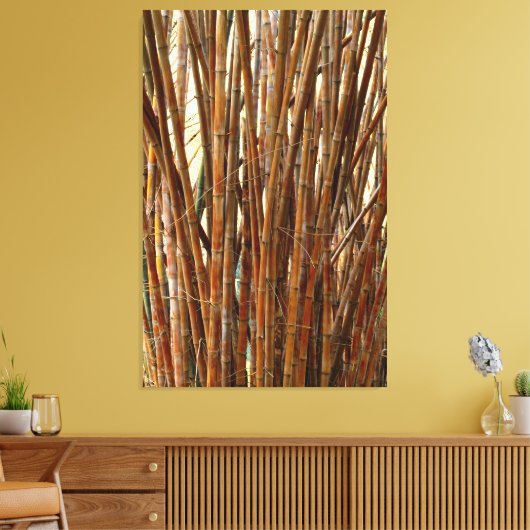 Old Bamboo Leinwanddruck (Insitu (Wohnzimmer))