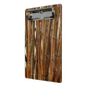 Old Bamboo Mini Clipboard Mini Klemmbrett (Gewinkelt2)