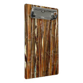 Old Bamboo Mini Clipboard Mini Klemmbrett (Schrägansicht)