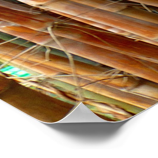 Old Bamboo Poster (Ecke)