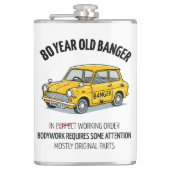 Old Banger Flask Flachmann (Vorderseite)