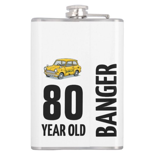 Old Banger Flask Flachmann (Rückseite)