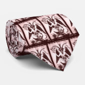 Old Baphomet Neck Tie Krawatte (Gerollt)