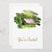 OLD BARN EINLADUNG (Vorne/Hinten)