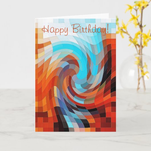 OLD BARN KARTE (Gelbe Blume)