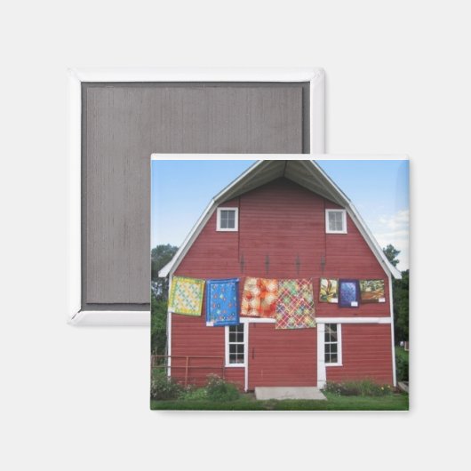Old Barn Magnet (Vorderseite/Rückseite)