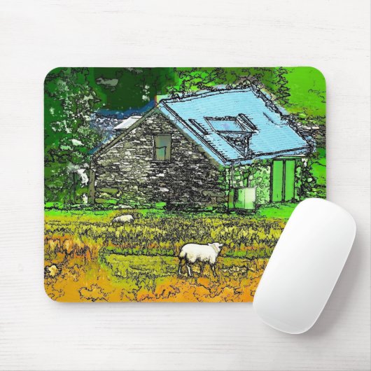 OLD BARN MOUSEPAD (Mit Mouse)