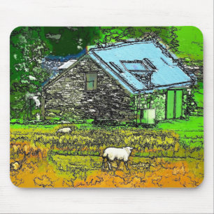 OLD BARN MOUSEPAD