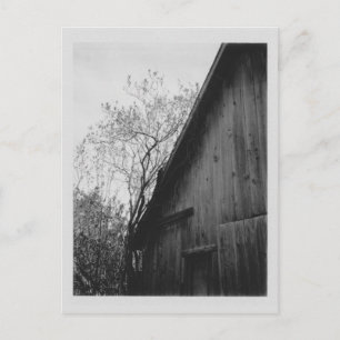Old Barn Postcard Postkarte