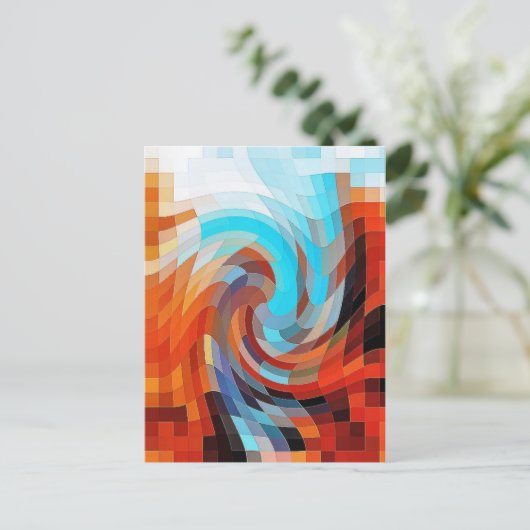 OLD BARN POSTKARTE (Stehend Vorderseite)