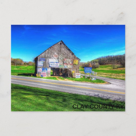 OLD BARN POSTKARTE (Vorderseite)