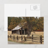 OLD BARN POSTKARTE (Vorne/Hinten)