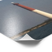 Old Barney Barnegat Lighthouse Fotodruck (Ecke)