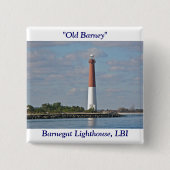 "Old Barney" Barnegat Lighthouse LBI NJ Button (Vorderseite)