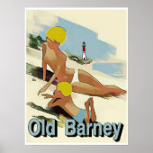 Old Barney Lighthouse, LBI Poster (Vorne)