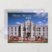 Old Barracks (Stonewall Jackson Arch), VMI Postkarte (Vorne/Hinten)