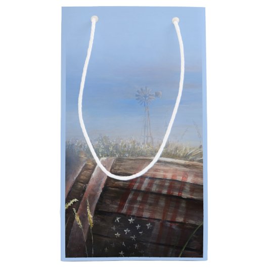 Old Barrel Kleine Geschenktüte (Rückseite)