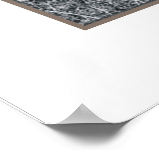 Old Barry Print #5 Poster (Ecke)