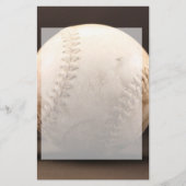 Old Baseball Briefpapier (Vorderseite)