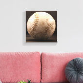 Old Baseball Leinwanddruck (Insitu (Wohnzimmer))