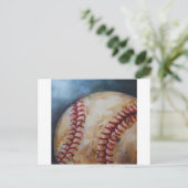 Old Baseball Postkarte (Stehend Vorderseite)
