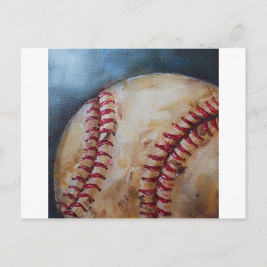 Old Baseball Postkarte (Vorderseite)