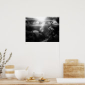 Old Benz Poster (Küche)